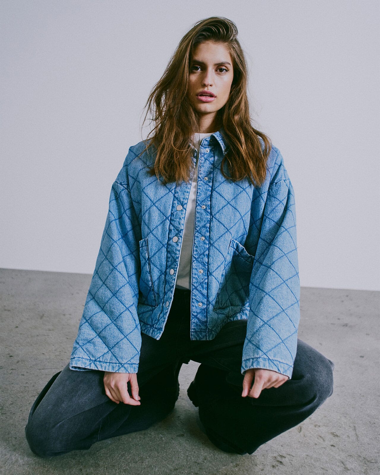 Denimjakke Clara Quilt