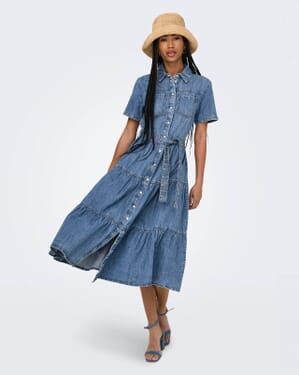Midikjole Aliyah Denim