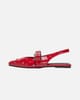 Slingbacks Laura-5 PU Buckle