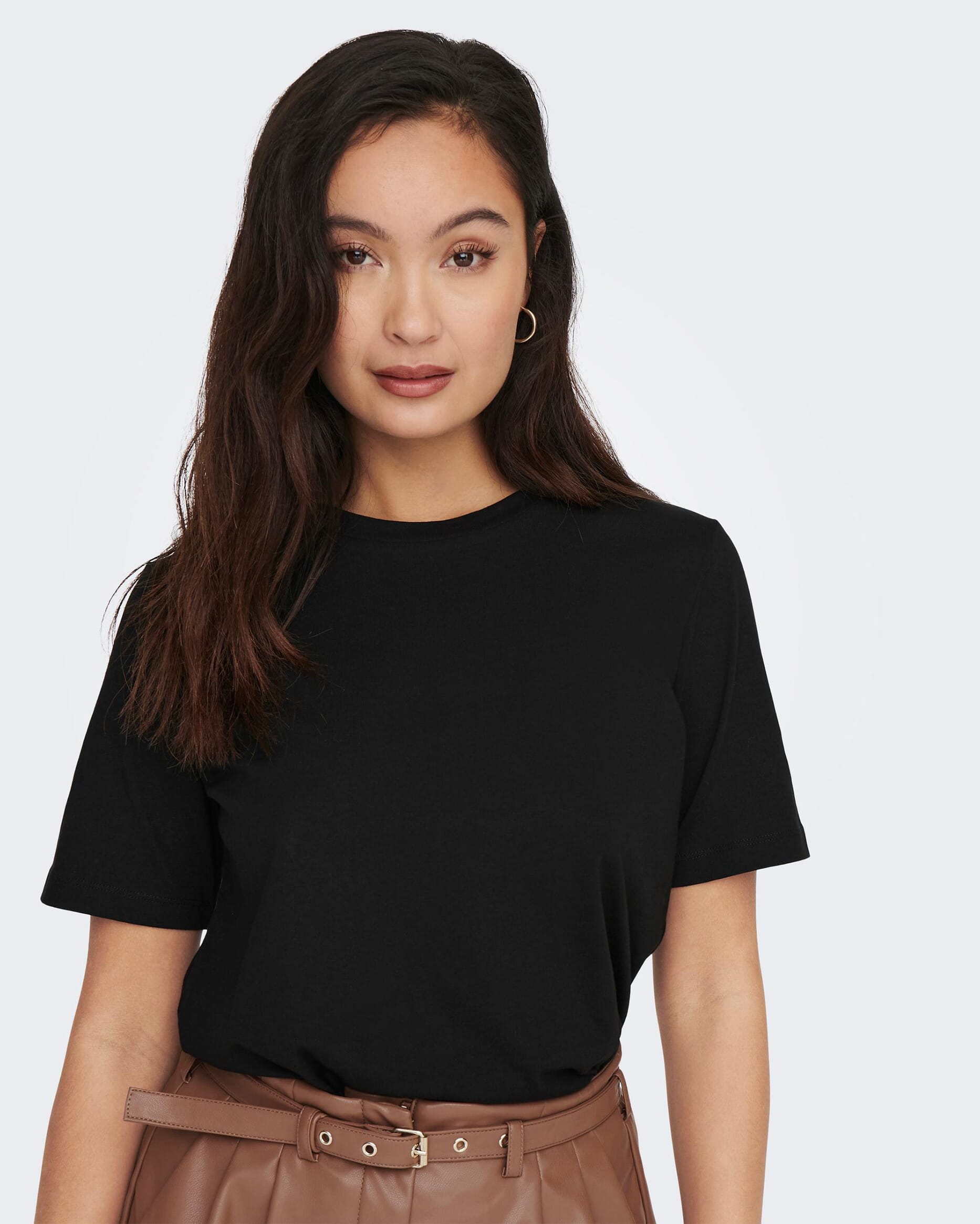 ONLY T-skjorte Only, L, ONLY T-skjorte Svart L