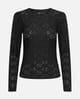 Topp Smilla LS O-neck Puff