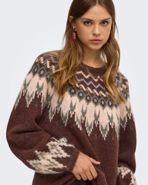 Strikkegenser Reykja Fair Isle