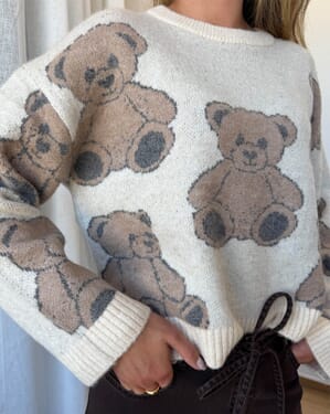 Strikkegenser Ted Jacquard