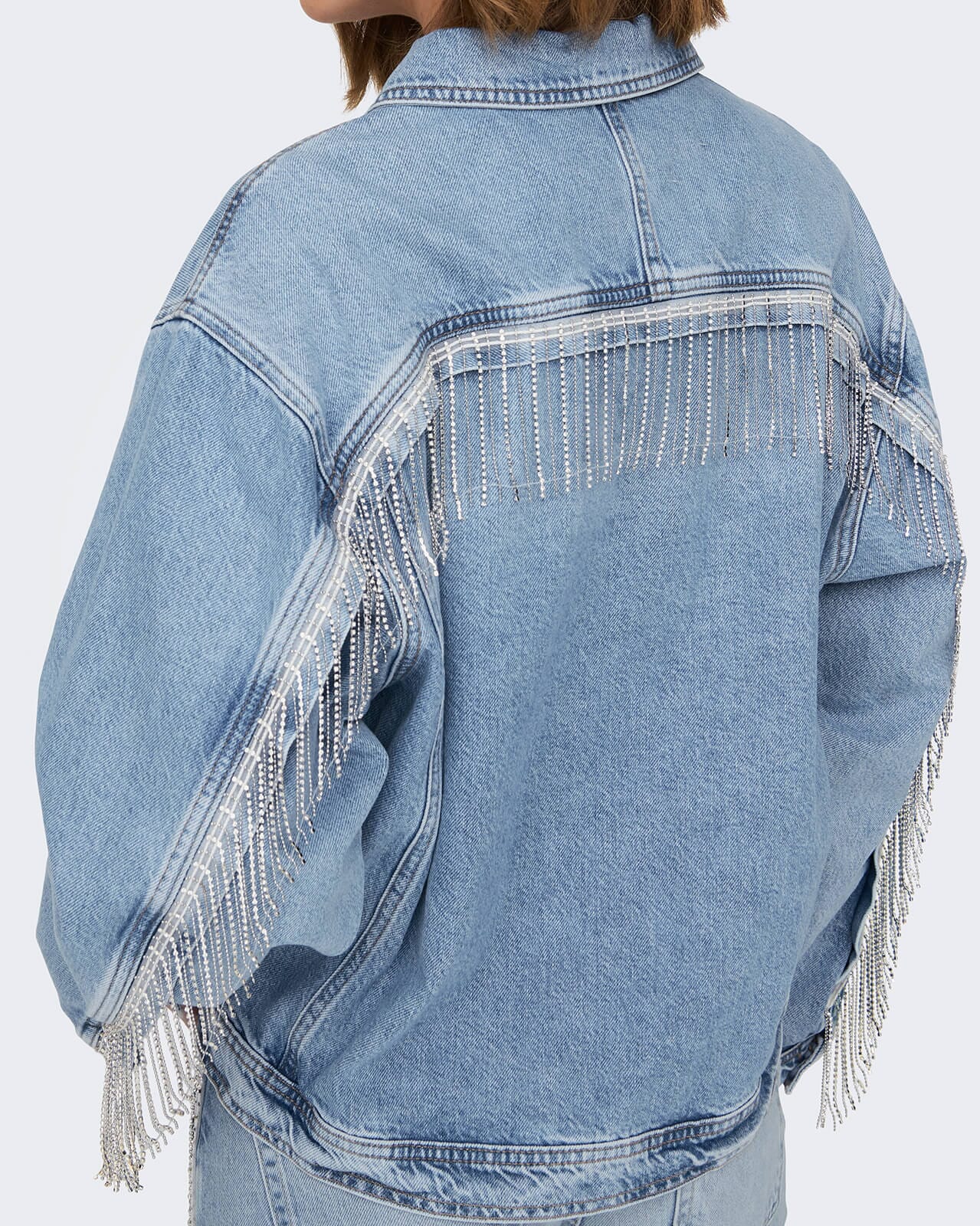 Elaine - Denimjakke Light Denim main image 1
