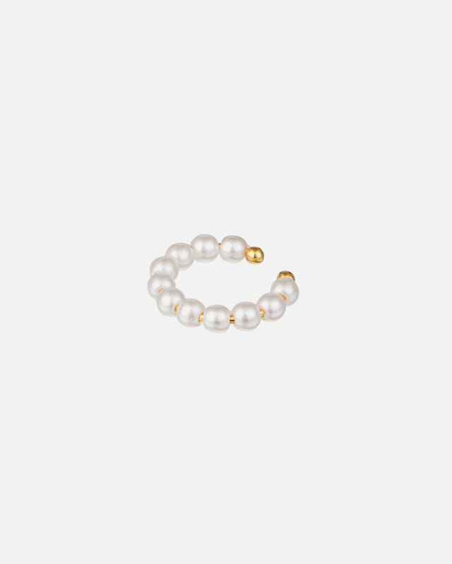 Orelia Cuff Pearl - Gold/ Pearl | Ear cuffs, Ã¸redobber og andre smykker | FLOYD.no