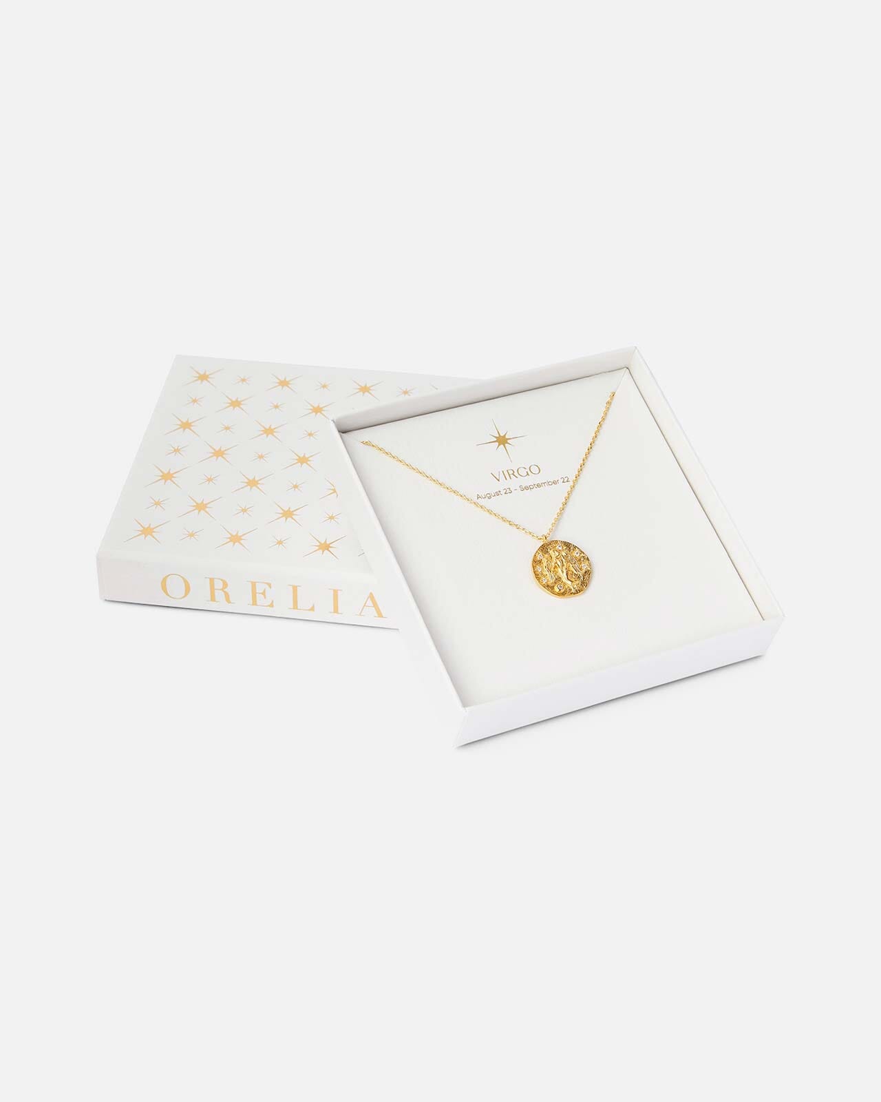 Orelia Kjede Zodiac Virgo, ONESIZE, Orelia Smykke Gull One size