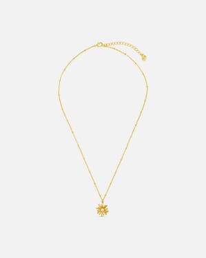 Kjede Crystal Daisy Charm