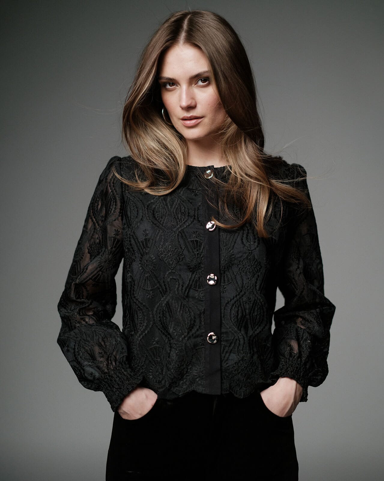 FLOYD Jakke Alma, XL, FLOYD Jakke Svart XL