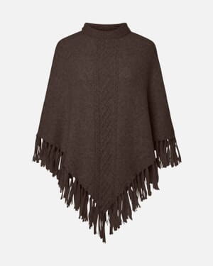 Poncho Avia Strikket