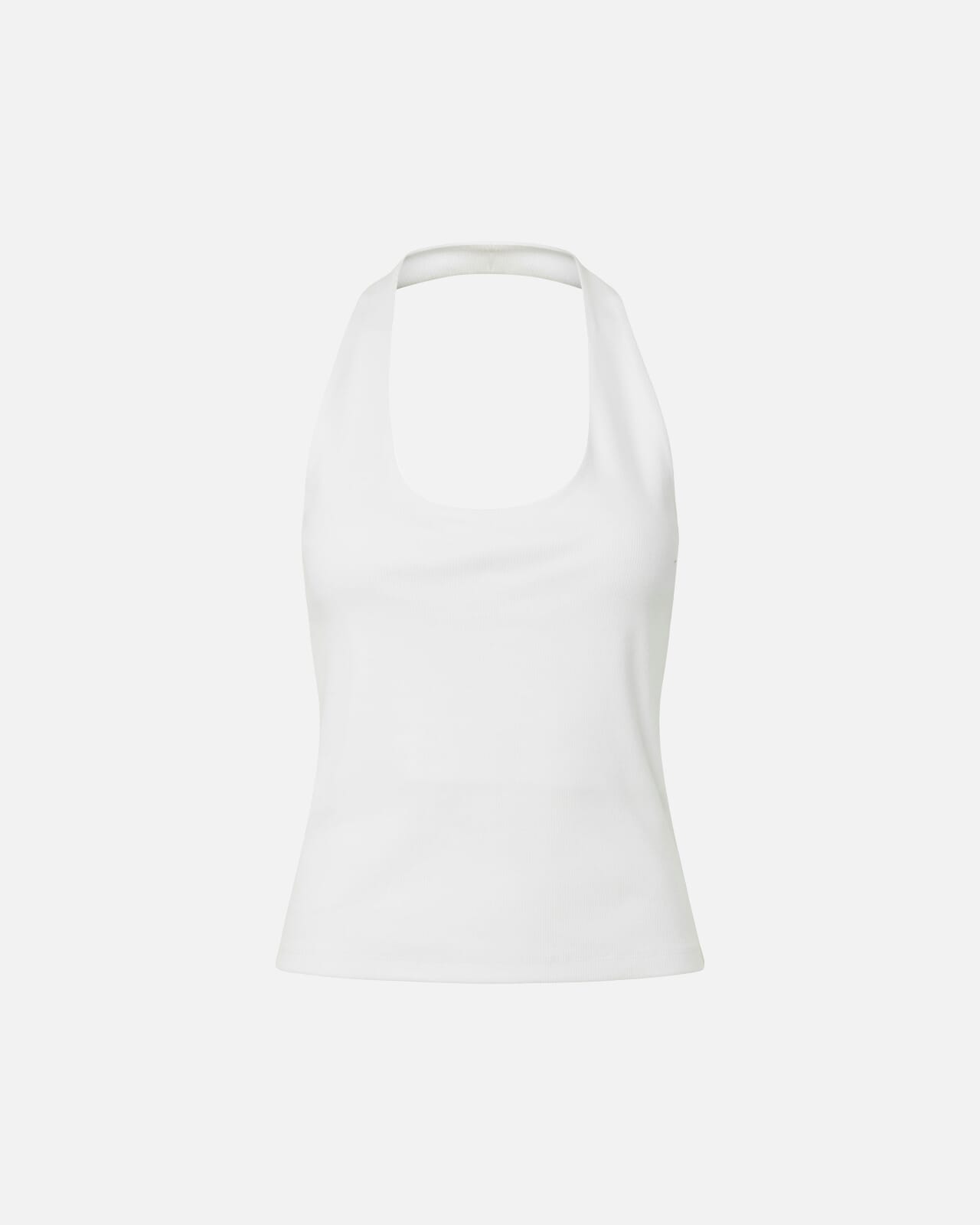PIECES Topp May Halterneck, XL, PIECES Topp Hvit XL