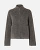 Cardigan Sia Ras Zipper Ullmiks