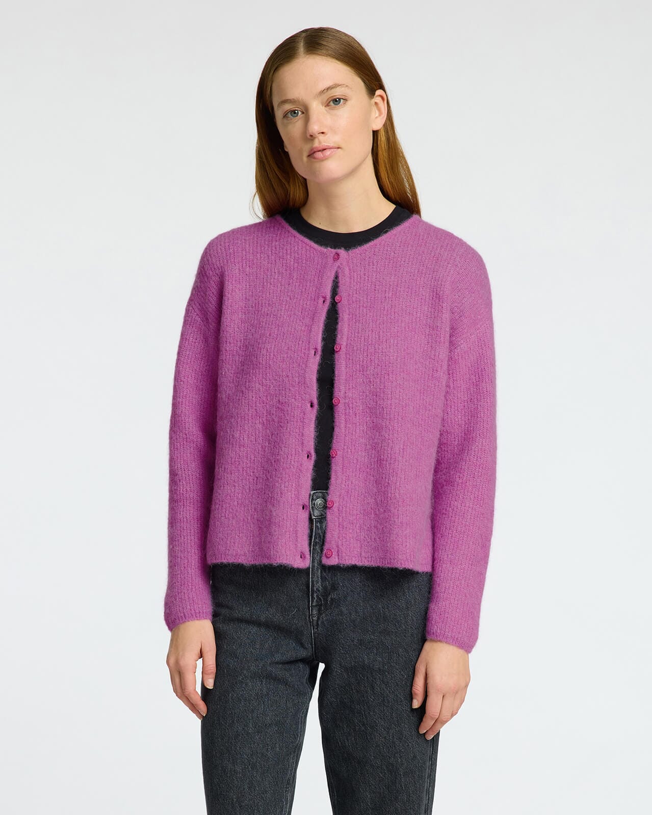 SELECTED FEMME Cardigan Sia Ras Ullmiks, S, SELECTED FEMME Cardigan Lilla S