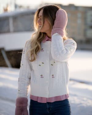 Strikket Cardigan Georgine