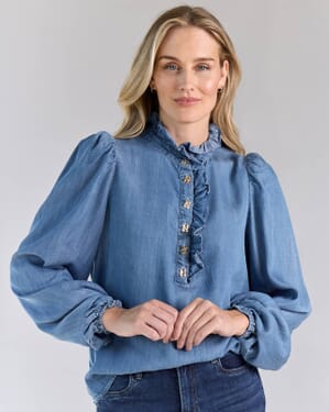 Bluse Vanda Goldbutton