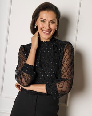 Bluse Juliet Bling Mesh