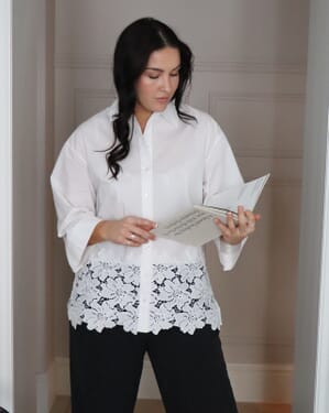 Skjorte Ritta Lace