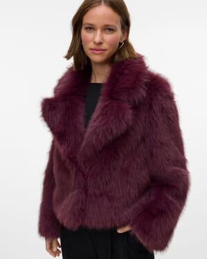 Jakke Nora Faux Fur