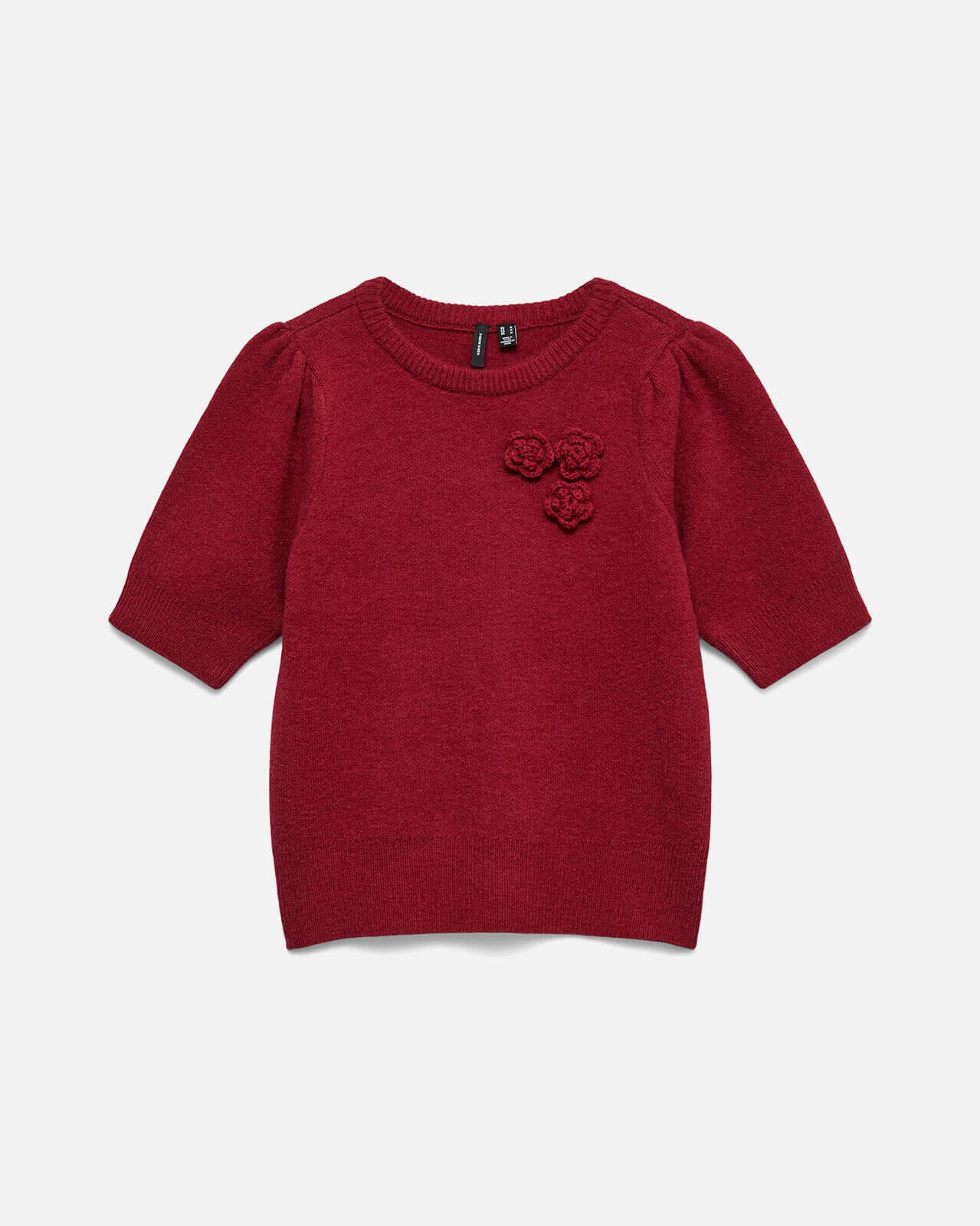 VERO MODA Strikket Topp Carrie, L, VERO MODA Topp Rød L