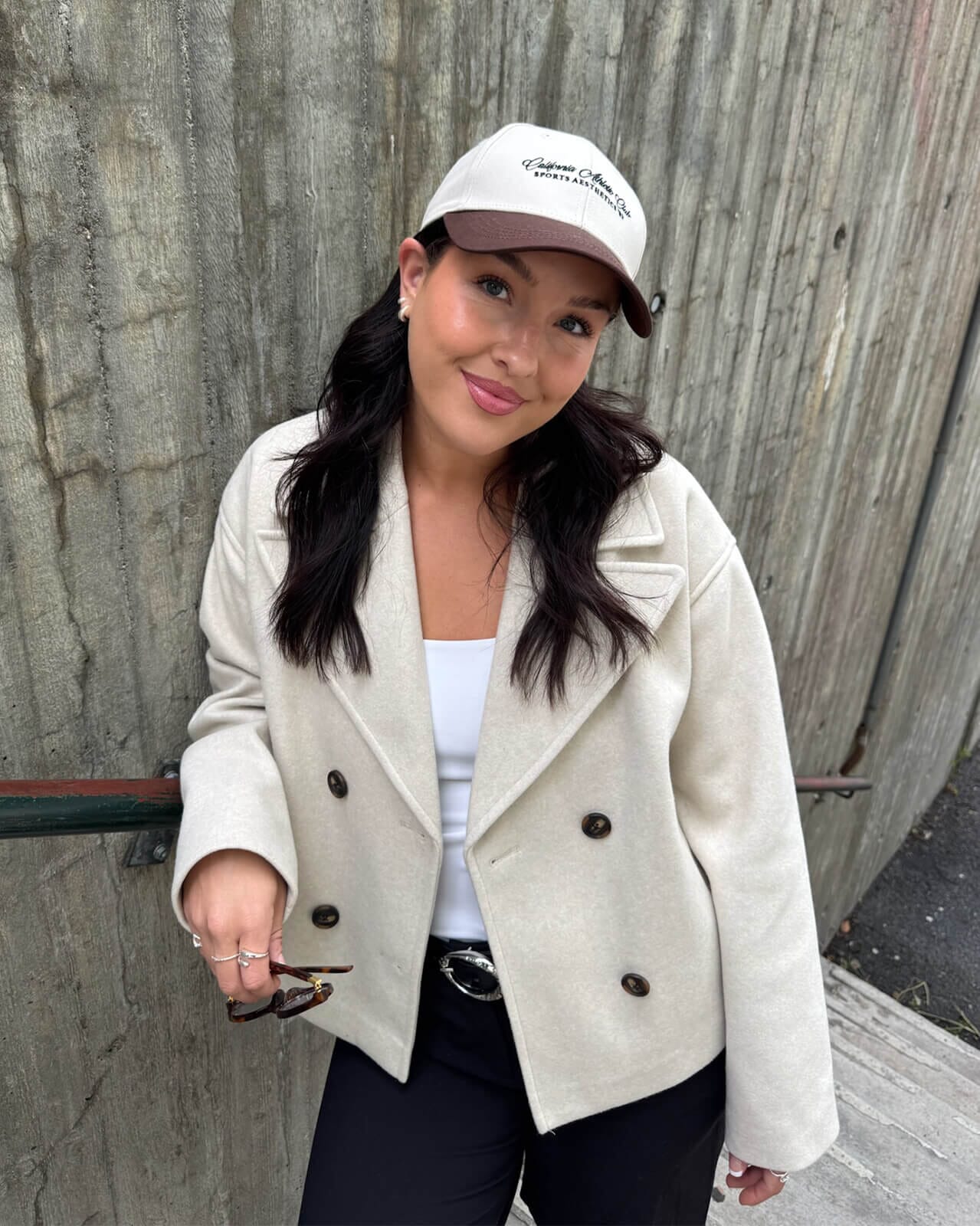 VERO MODA Jakke Vinceline Short, L, VERO MODA Jakke Beige L