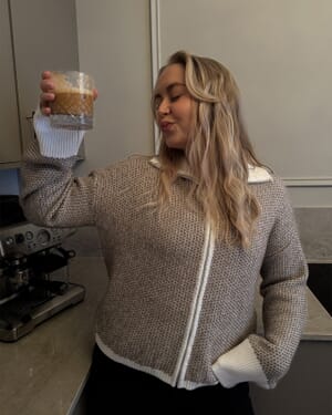 Strikket Cardigan Wollie Zip