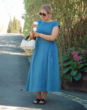Midikjole Kiara Denim