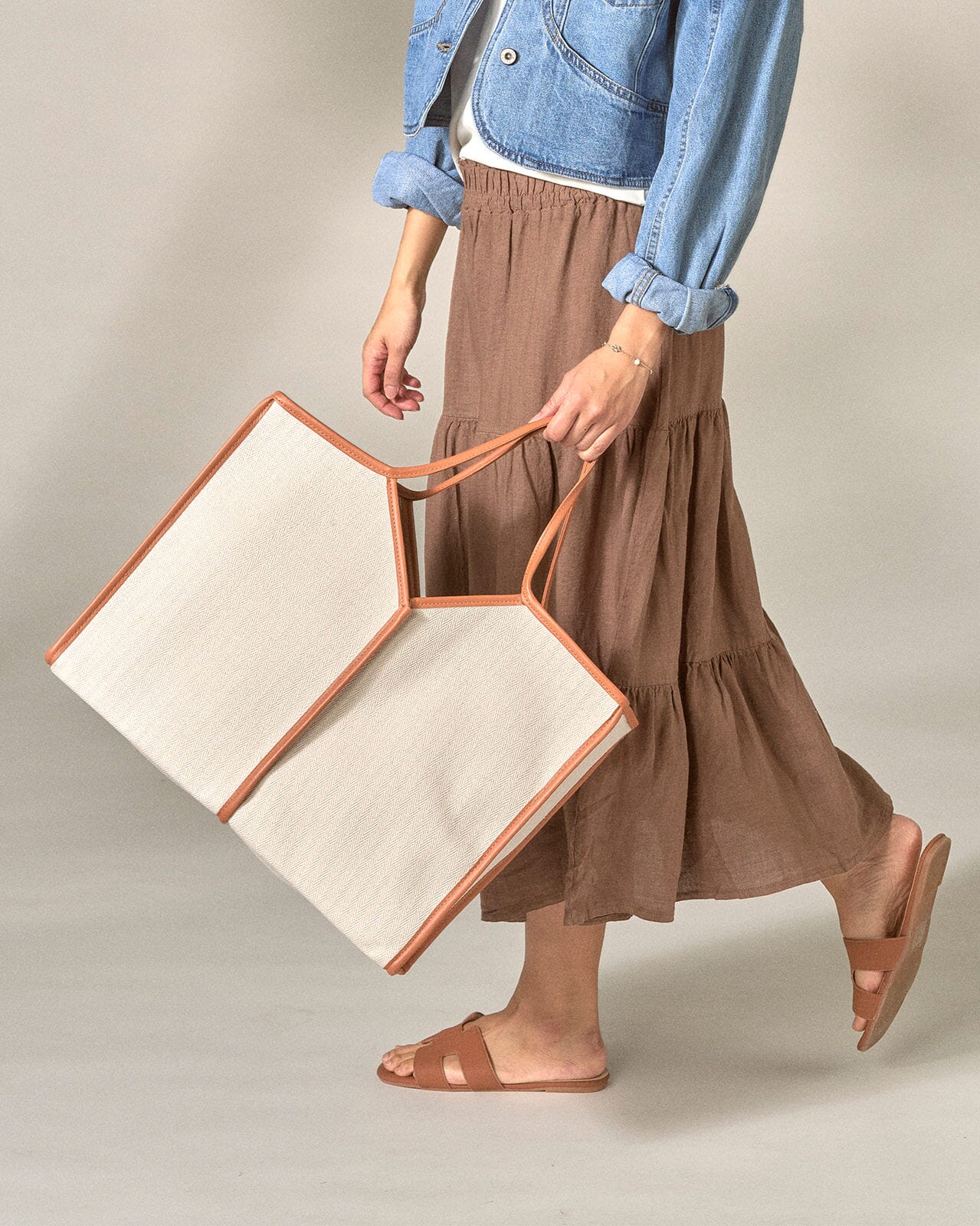 ICHI Veske Alice, ONESIZE, ICHI Veske Beige One size