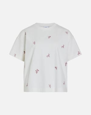 T-skjorte Monie Flower Emb