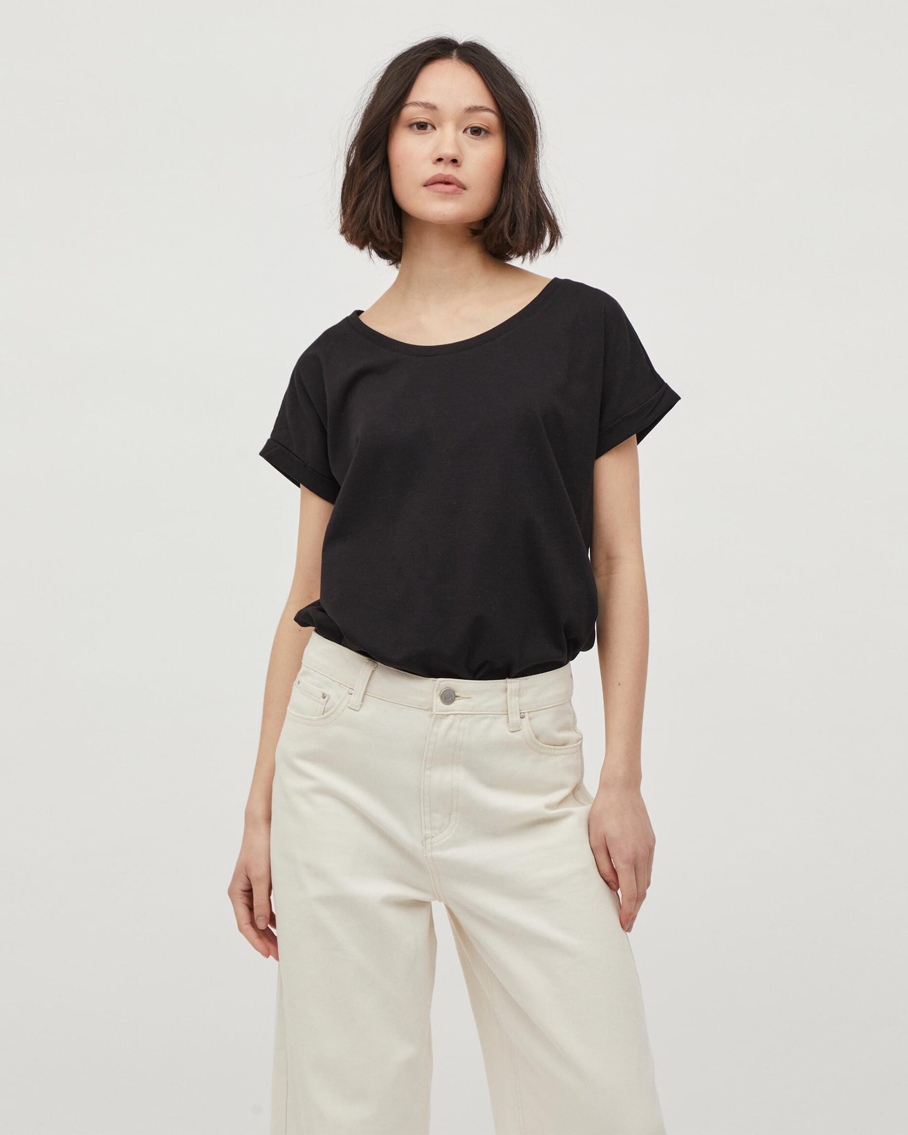 VILA VIDREAMERS NEW PURE T-SHIRT/SU-NOOS, M, VILA T-skjorte Svart M