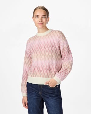 Strikkegenser Space Ullmiks