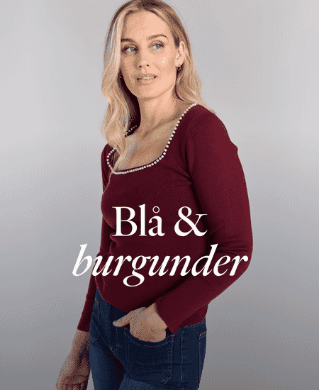 Shop nye favoritter i fargekombinasjonene blå og burgunder | FLOYD.no