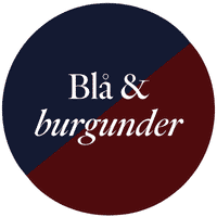 Se høstens hotte fargekombinasjoner: Blå og burgunder | FLOYD.no