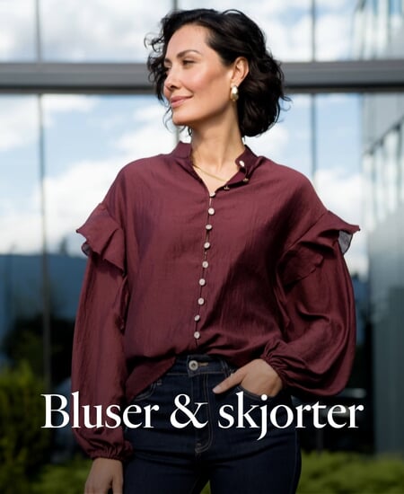 Bluser og skjorter Stort utvalg av overdeler til alle anledninger. Se høstens fine nyheter | FLOYD.no