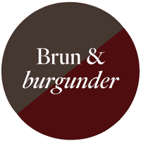 Se høstens hotte fargekombinasjoner: Brun og burgunder | FLOYD.no
