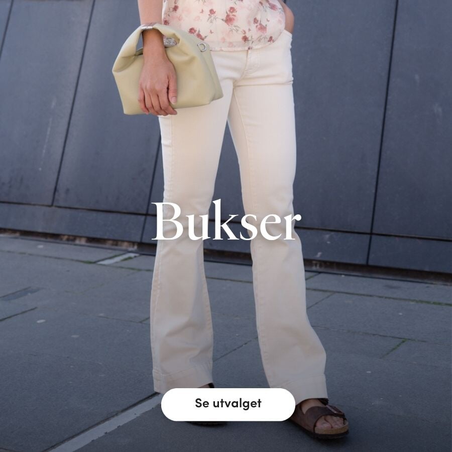Bukser Se det store utvalget av bukser i sesongens farger | FLOYD.no
