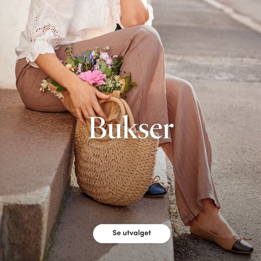 Bukser Se det store utvalget av bukser i sesongens farger | FLOYD.no