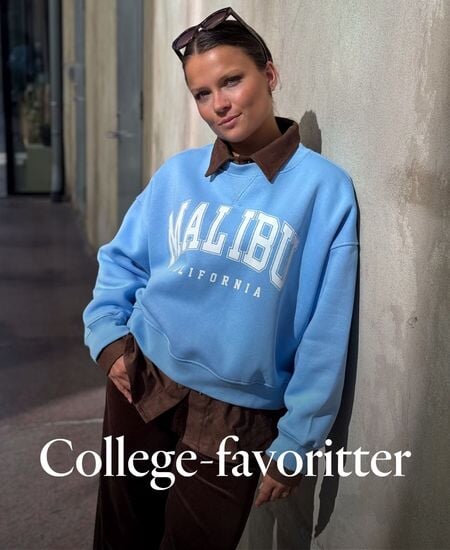 College-favoritter Collegegensere og collegekjoler. Høstens diggeste plagg? | FLOYD.no