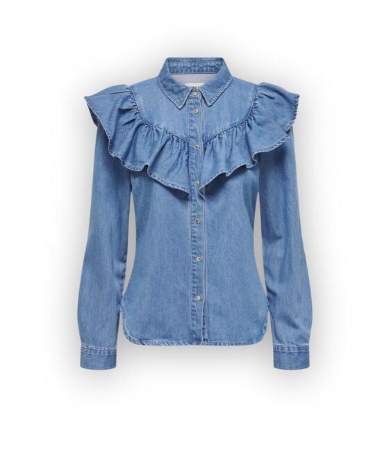 Denimskjorte Indigo Frill Denimskjorte Indigo Frill | FLOYD.no