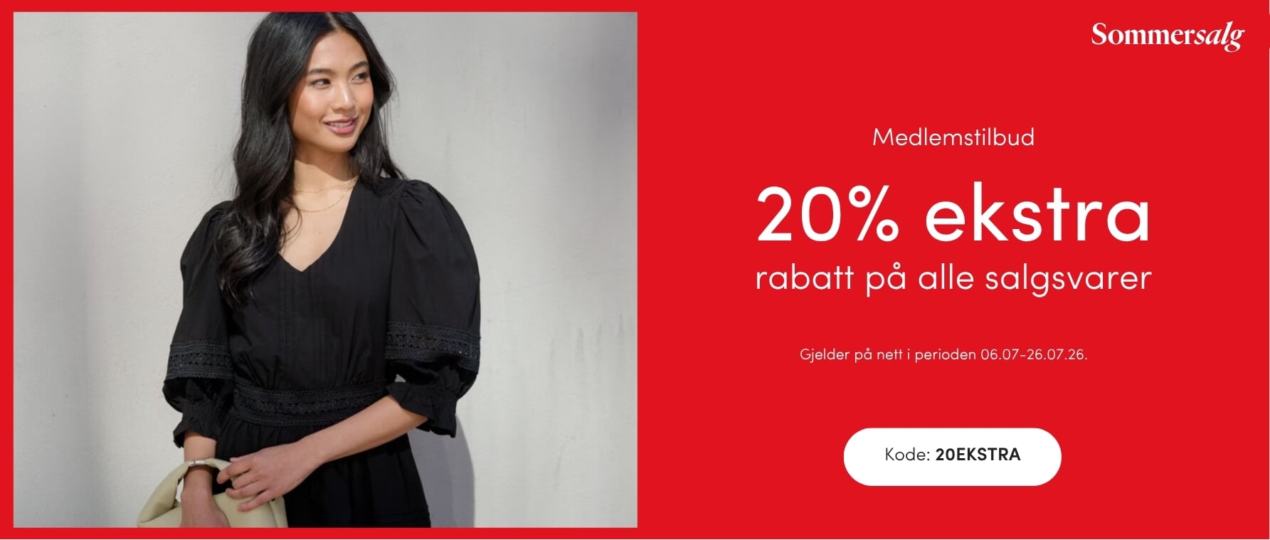 Medlemstilbud 20% ekstra på salget Gjør et kupp på vårt store SOMMERSALG med opptil 50% | FLOYD.no