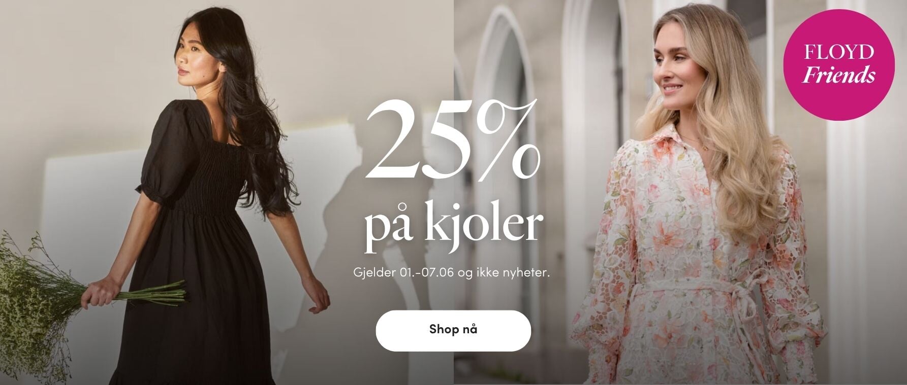 Medlemstilbud: 25% på kjoler (ikke nyheter) | FLOYD.no