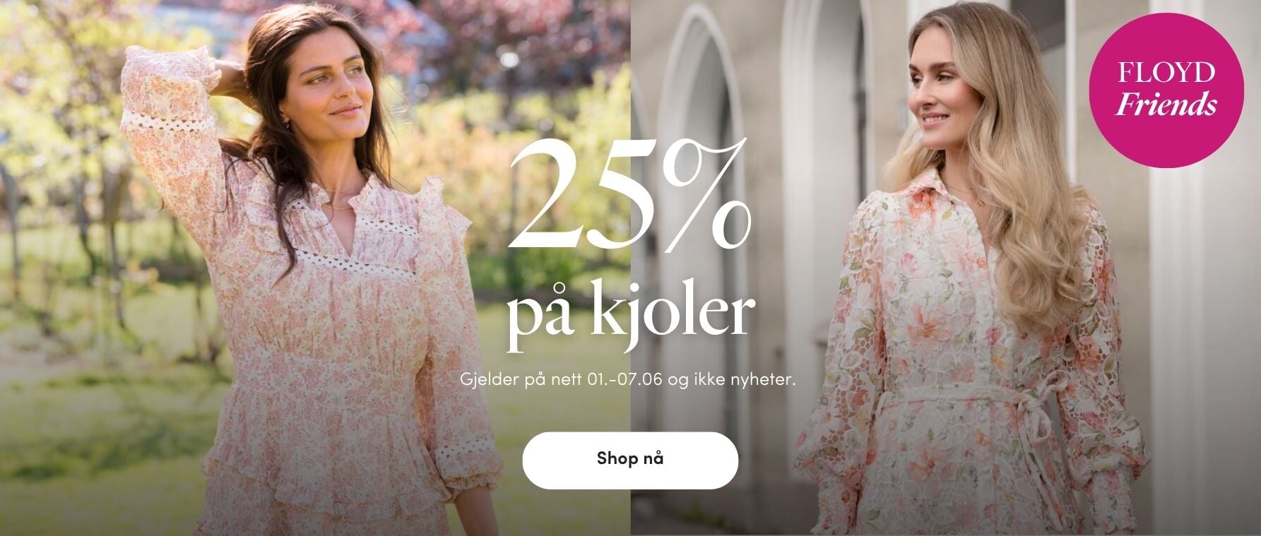 Medlemstilbud: 25% på kjoler (ikke nyheter) | FLOYD.no