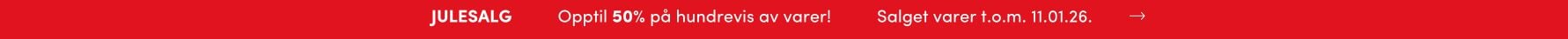 JULESALG - opptil 50% på hundrevis av varer JULESALG - opptil 50% på hundrevis av varer | FLOYD.no