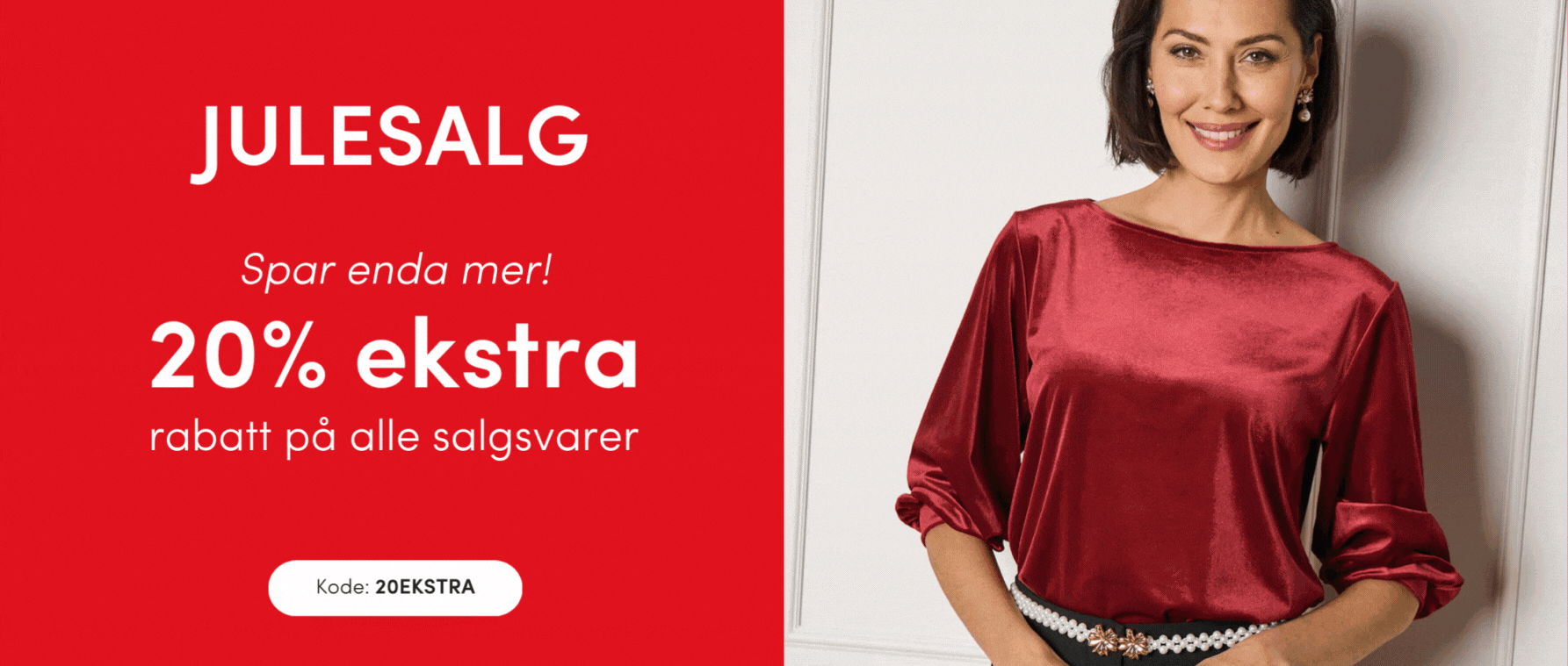 JULESALG - nå med 20% ekstra rabatt på alle salgsvarer JULESALG - nå med 20% ekstra rabatt på alle salgsvarer | FLOYD.no