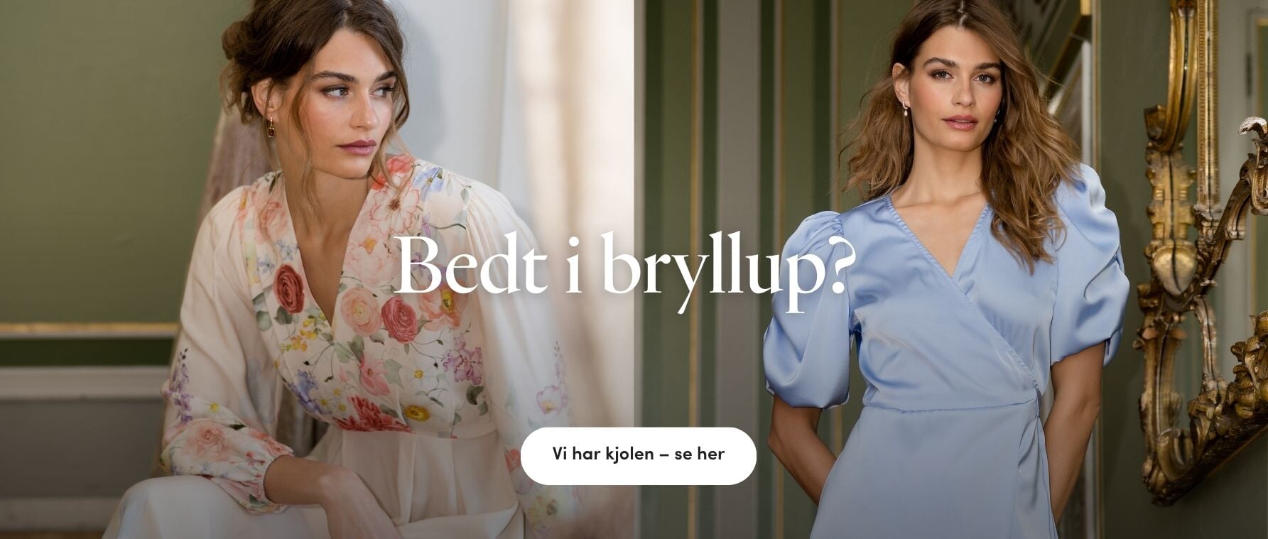 Bedt i bryllup? Vi har kjolen! Kjoler til bryllup - stort utvalg som passer enhver dresskode | FLOYD.no