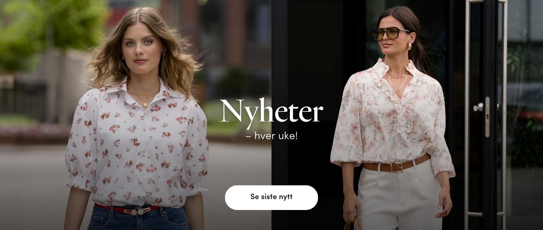 Nyheter – hver uke! Se denne ukens nyheter i nettbutikken. Perfekte antrekk for sommeren 2026 | FLOYD.no