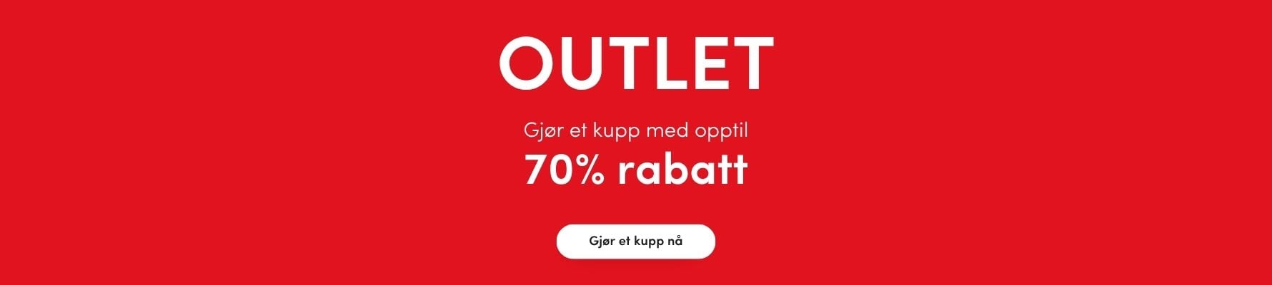 Vi har fylt på OUTLET - gjør et kupp nå med opptil 70% rabatt | FLOYD.no
