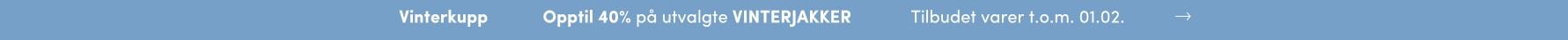 Opptil 40% på utvalgte vinterjakker. Gjør et kupp nå | FLOYD.no