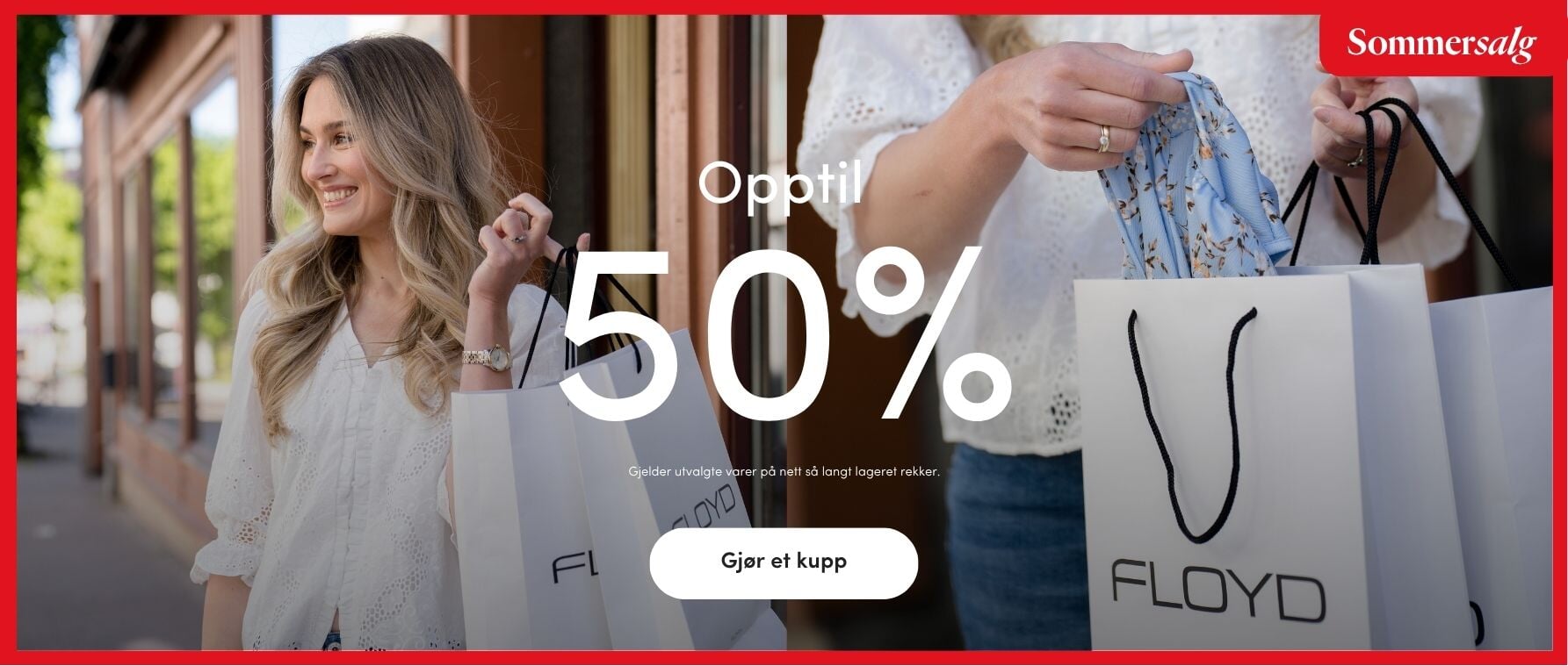 SOMMERSALG: opptil 50% Gjør et kupp på vårt store SOMMERSALG med opptil 50% | FLOYD.no