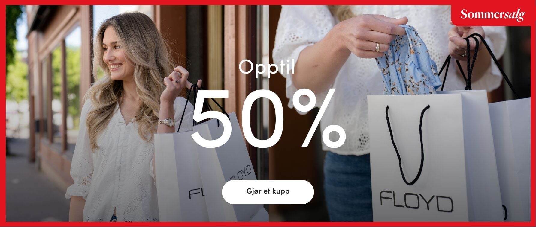 SOMMERSALG: opptil 50% Gjør et kupp på vårt store SOMMERSALG med opptil 50% | FLOYD.no