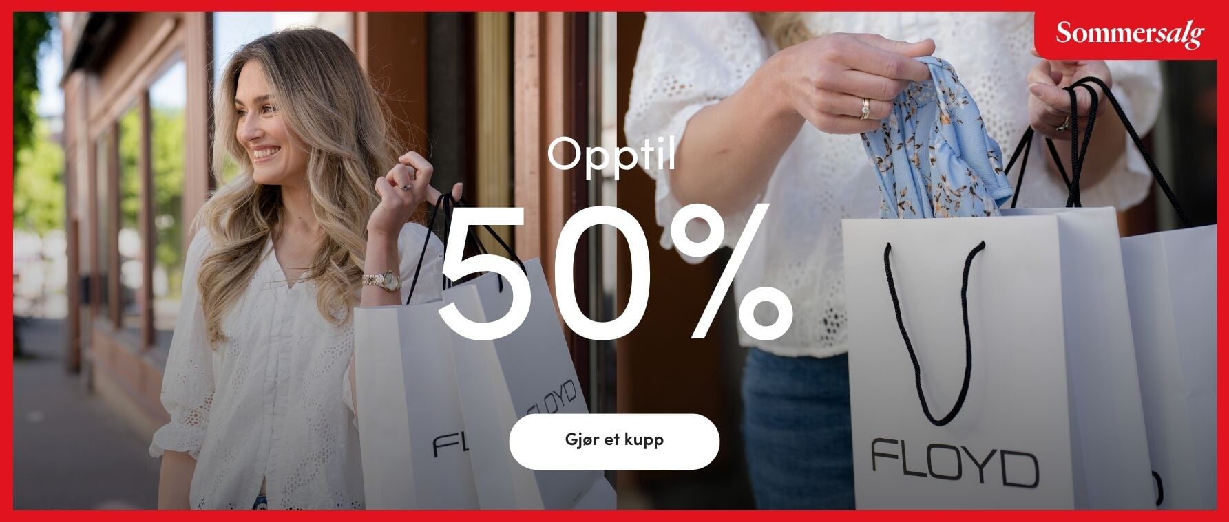 SOMMERSALG: opptil 50% Gjør et kupp på vårt store SOMMERSALG med opptil 50% | FLOYD.no