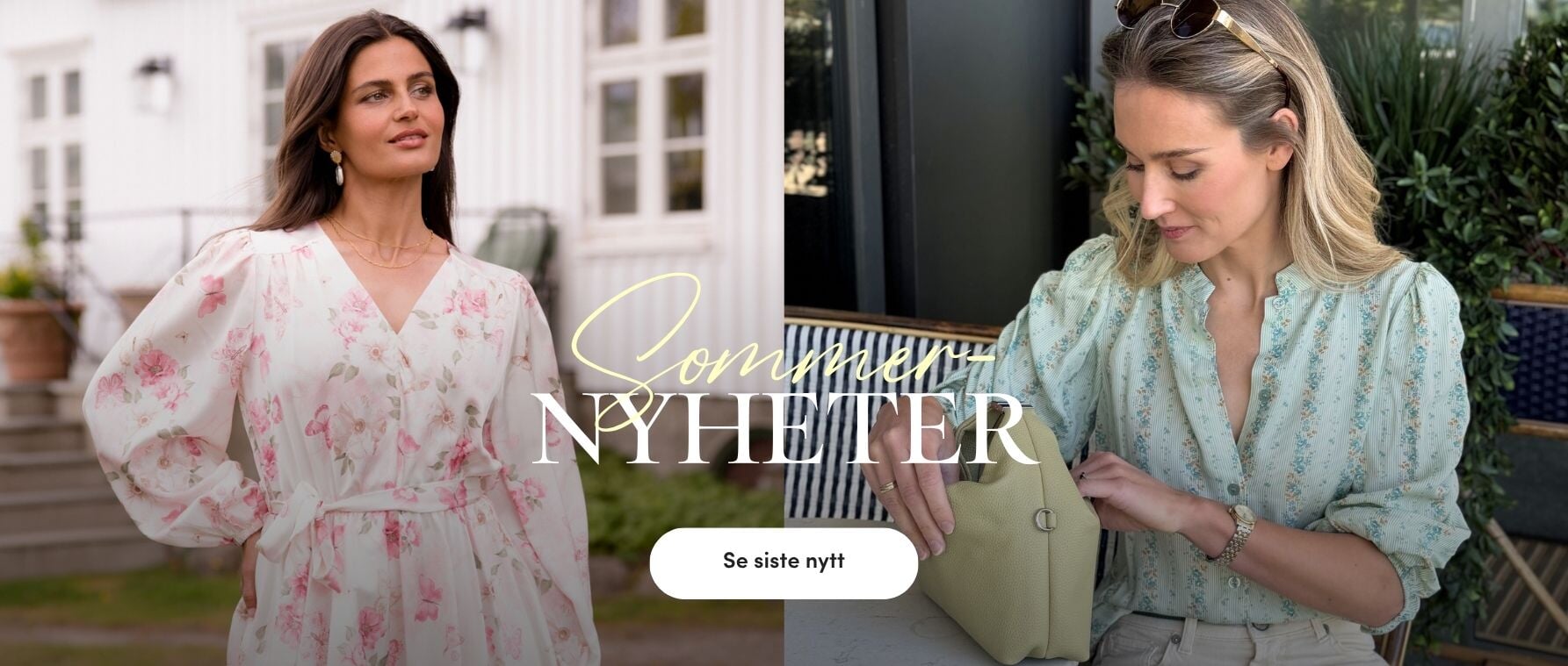 Nyheter – hver uke! Se denne ukens nyheter i nettbutikken. Perfekte antrekk for sommeren 2026 | FLOYD.no